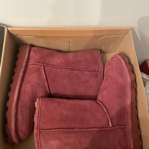 Bearpaw Boot Pink Size 6 New - Picture 1 of 5